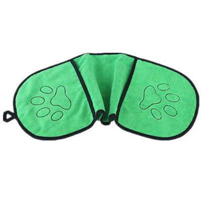 Ultra-Absorbent Microfiber Pet Towel for Dogs and Cats