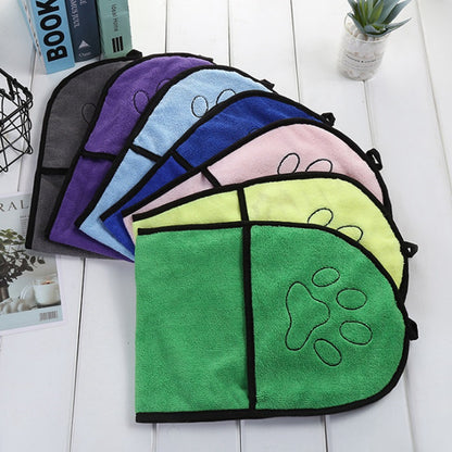 Ultra-Absorbent Microfiber Pet Towel for Dogs and Cats