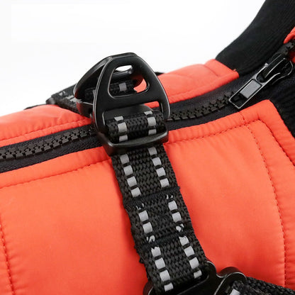 Winter Dog Coat Warm Cotton Padded Pet Jacket XS–XL