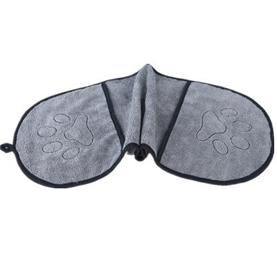 Ultra-Absorbent Microfiber Pet Towel for Dogs and Cats
