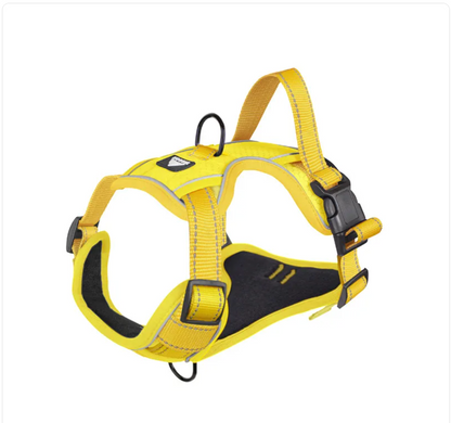 Reflective Dog Harness Durable Pet Safety Vest for Night Walks