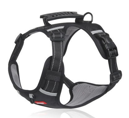 Reflective Dog Harness Durable Pet Safety Vest for Night Walks