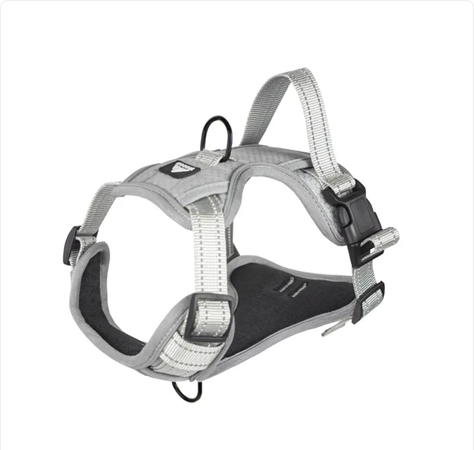 Reflective Dog Harness Durable Pet Safety Vest for Night Walks
