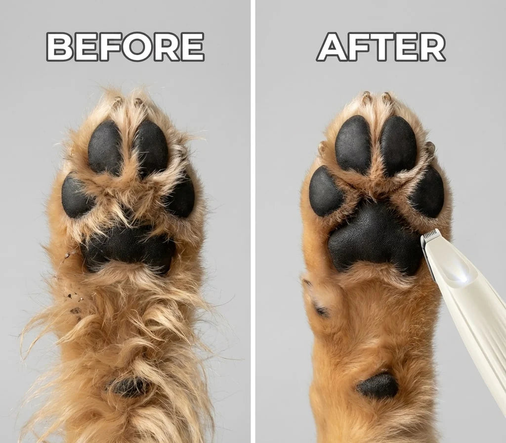 LED Waterproof Pet Paw Trimmer