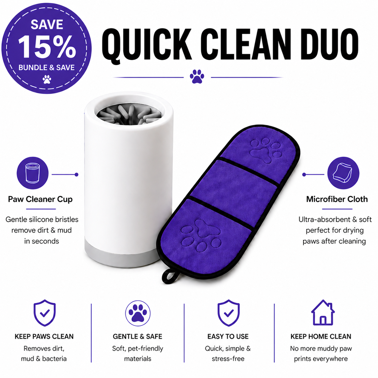 Paw Clean Duo